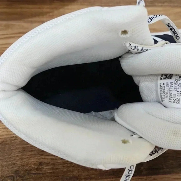 Adidas Hoops 2.0 Mid 'White Legend Ink' FY8616 Basketball Shoes/Sneakers Men's 9 - Picture 8 of 8